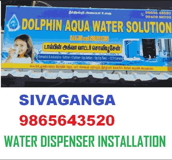 Dolphin Aqua water dispenser dealers in sivaganga